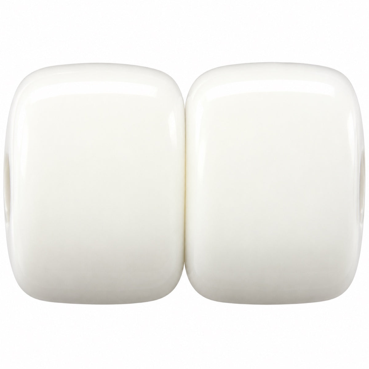 Barel Beads, Chalk White (03000), Glass, Czech Republic