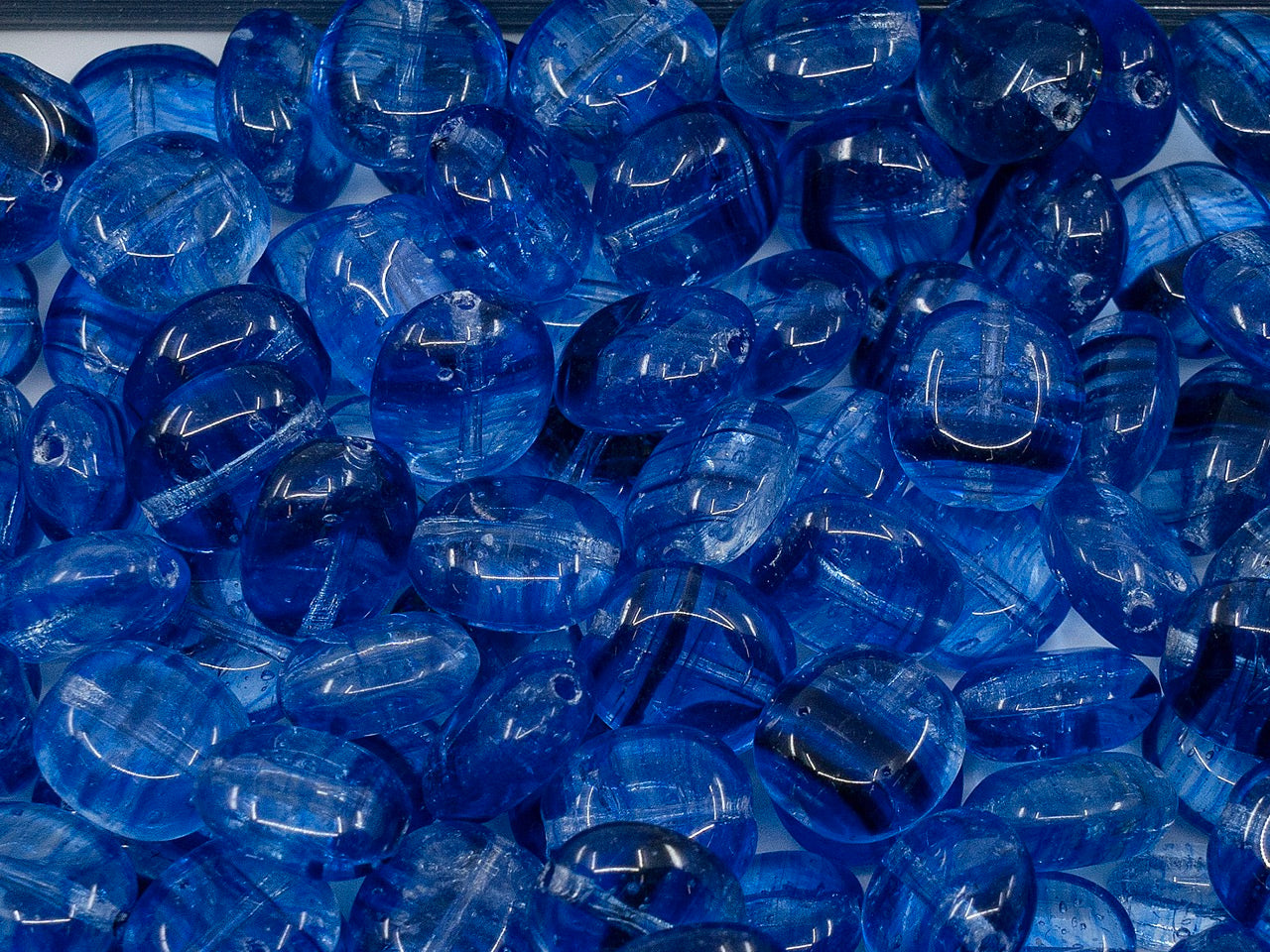 OUTLET Pressed Beads, mm, Glass, Czech Republic