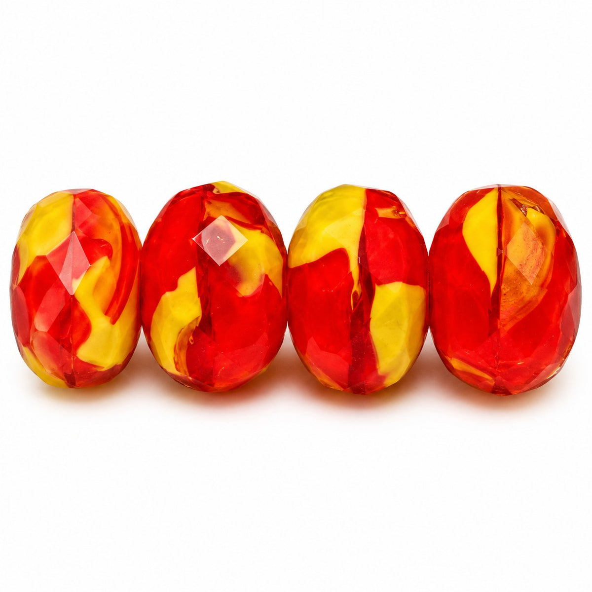 Special Cut Faceted Fire Polished Beads, Gc014 (gc014), Glass, Czech Republic