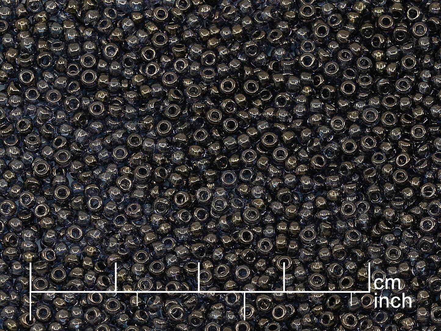 アウトレット ロカイユ シードビーズ プレシオサ オルネラ サイズ 10/0、クリスタルラスター コッパー フルコーティング ブロンズ (00050-14435)、ガラス、チェコ共和国