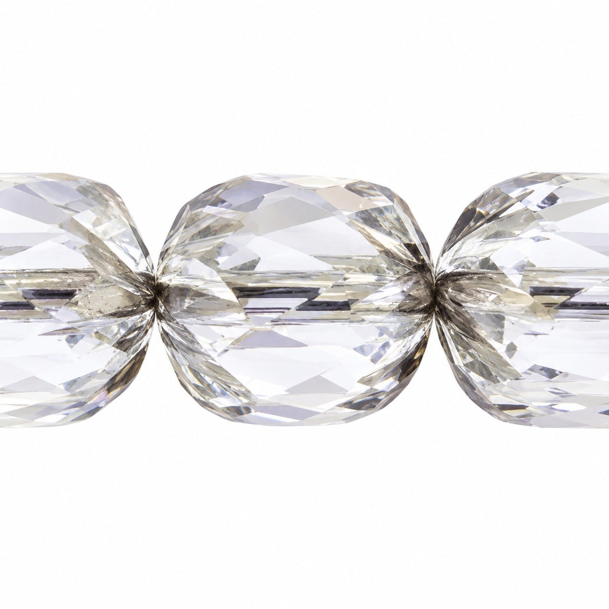 Faceted Fire Polished Beads Special Cut, Transparent Light Amethyst Platin (20210-13702), Glass, Czech Republic