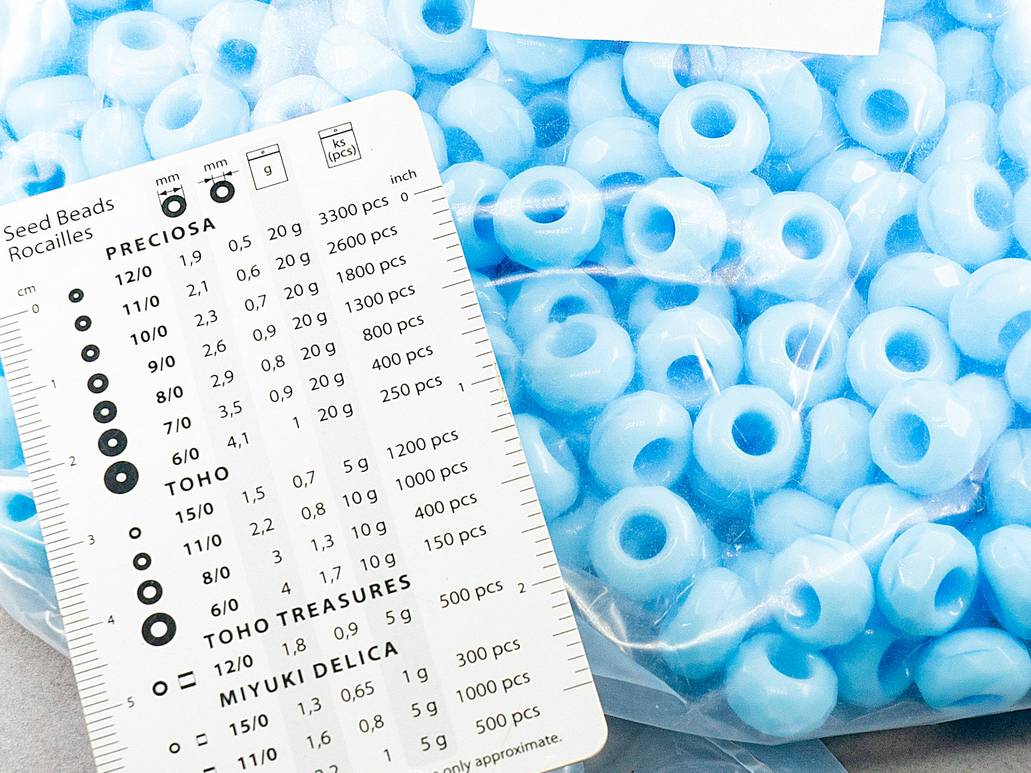 アウトレット 250g ファセット加工 ファイアポリッシュ ロンデルビーズ ラージホール付き ロンデル ラージホール、14 x 9 mm、ブルー (63010)、ガラス、チェコ共和国