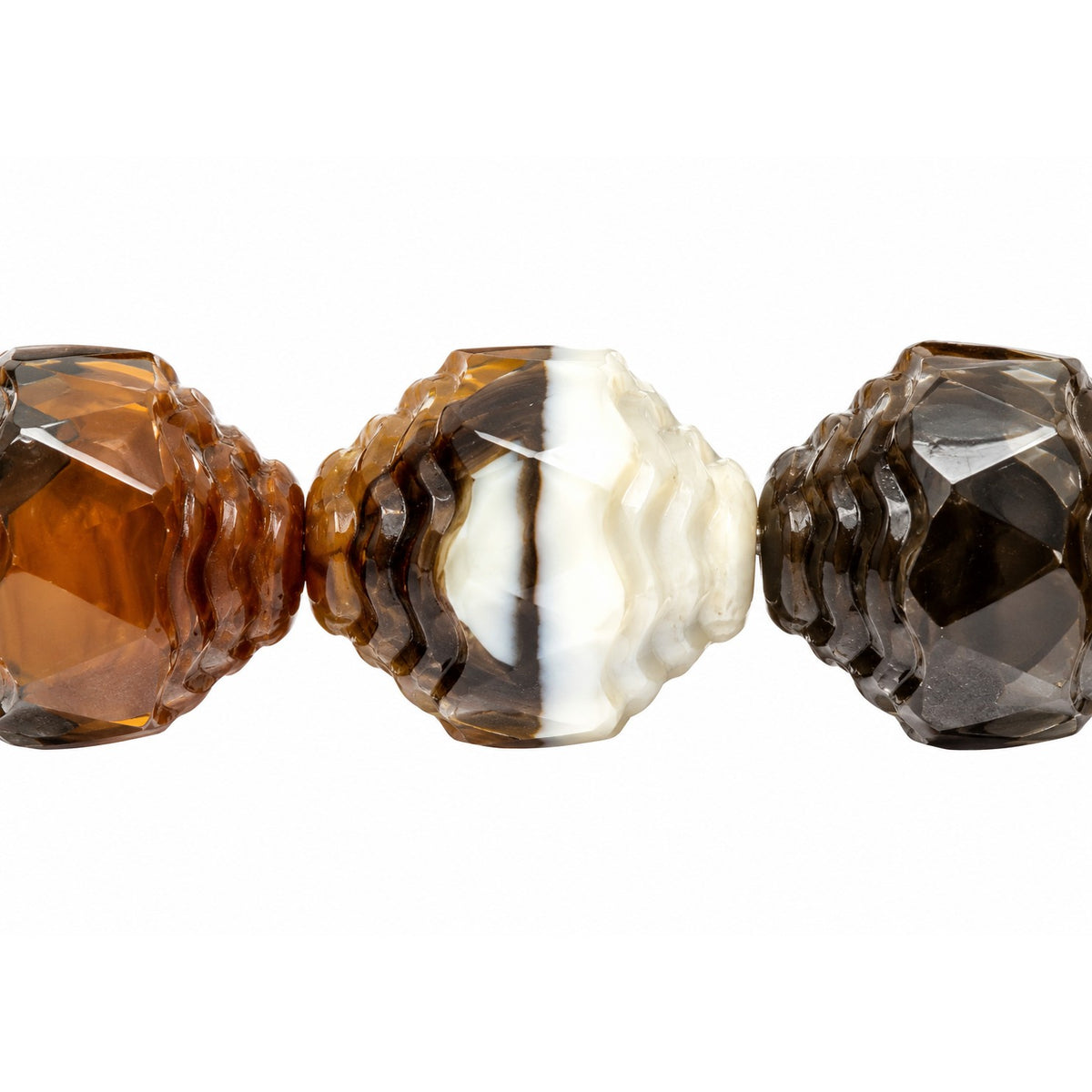 Special Cut Faceted Fire Polished Beads, X1169 (x1169), Glass, Czech Republic