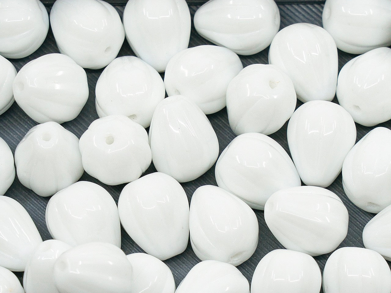 OUTLET Pressed Beads, mm, Glass, Czech Republic