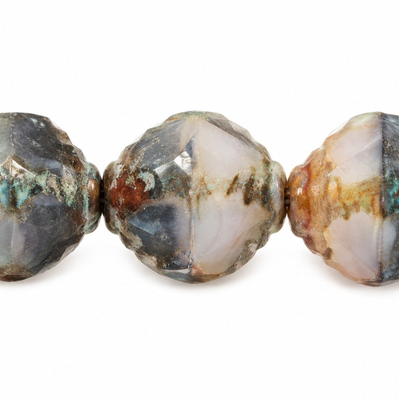 Wasp Special Cut Faceted Fire Polished Beads, X1542 Stain Strong (x1542-86805), Glass, Czech Republic