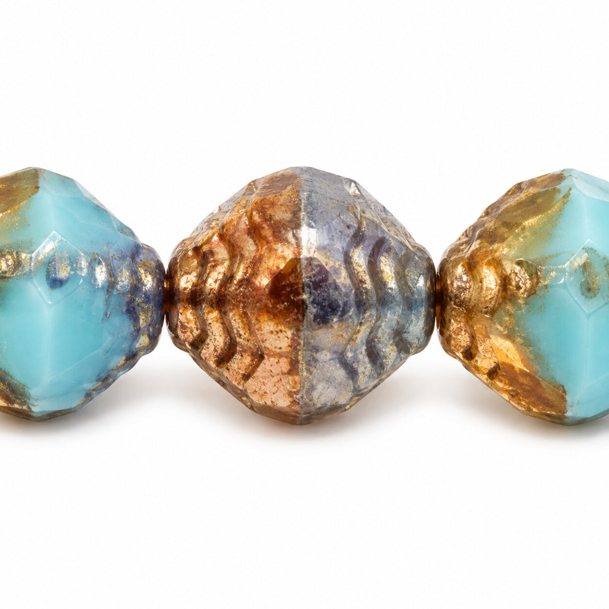 Wasp Special Cut Faceted Fire Polished Beads, X1023 Terracotta Violet (x1023-15496), Glass, Czech Republic
