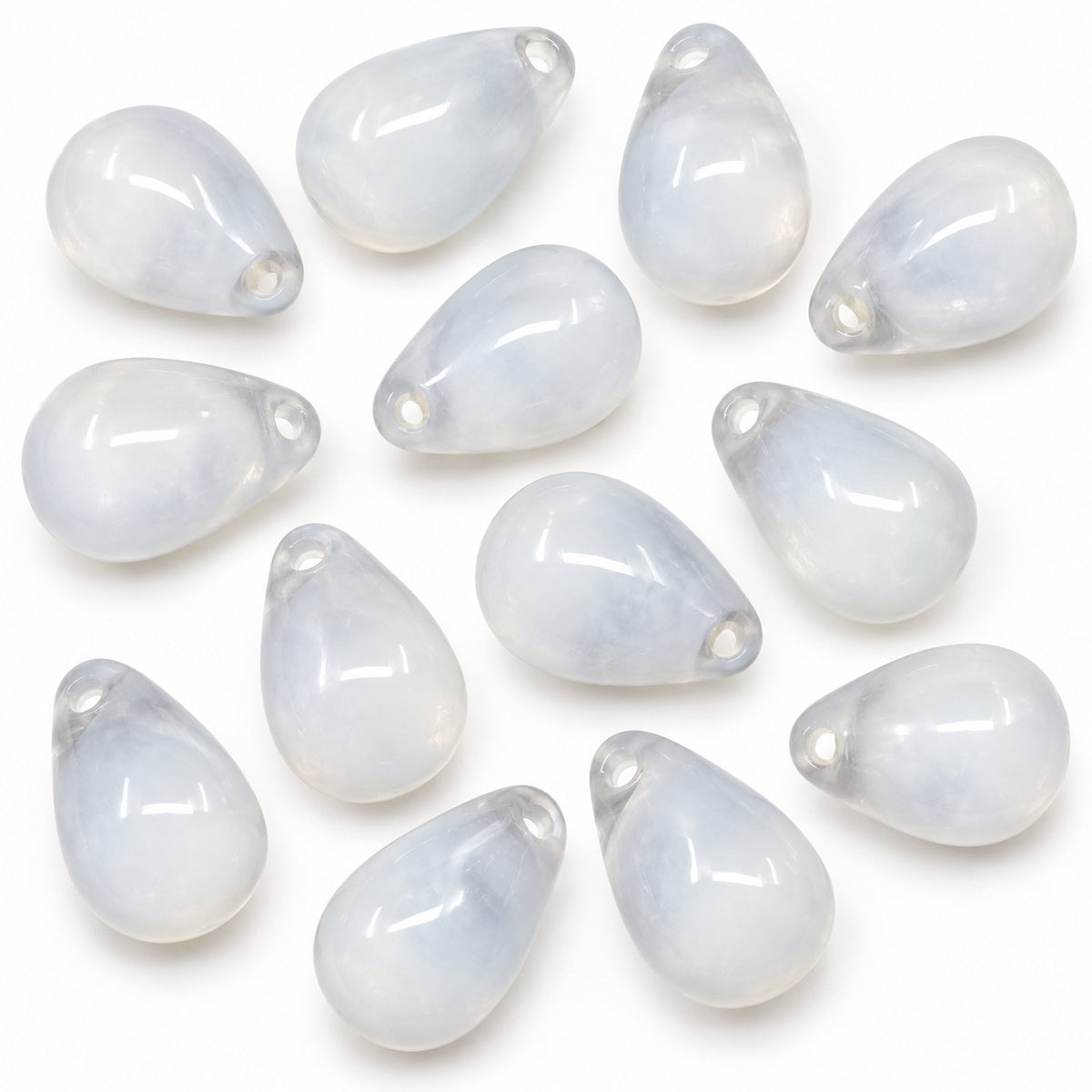 Drop Beads, X1162 (x1162), Glass, Czech Republic