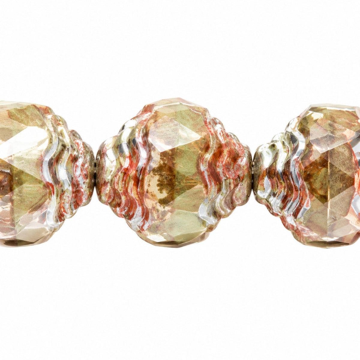 Special Cut Faceted Fire Polished Beads, X1194 Stain Strong (x1194-86805), Glass, Czech Republic