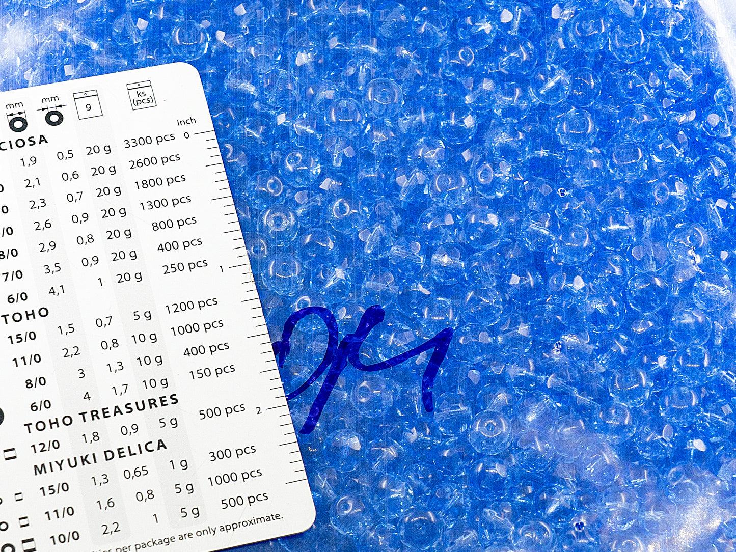 アウトレット 250g ファセット加工 ファイアポリッシュ ロンデルビーズ ロンデル、7 x 5 mm、透明ブルー (30030)、ガラス、チェコ共和国