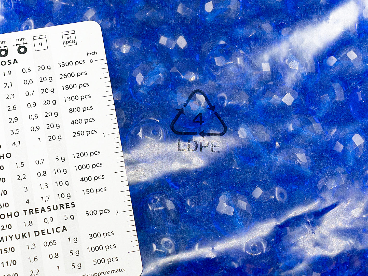 アウトレット 250g ファセット加工 ファイアポリッシュ ラウンドビーズ 14 x 14 mm 透明ブルー (30060) ガラス チェコ共和国