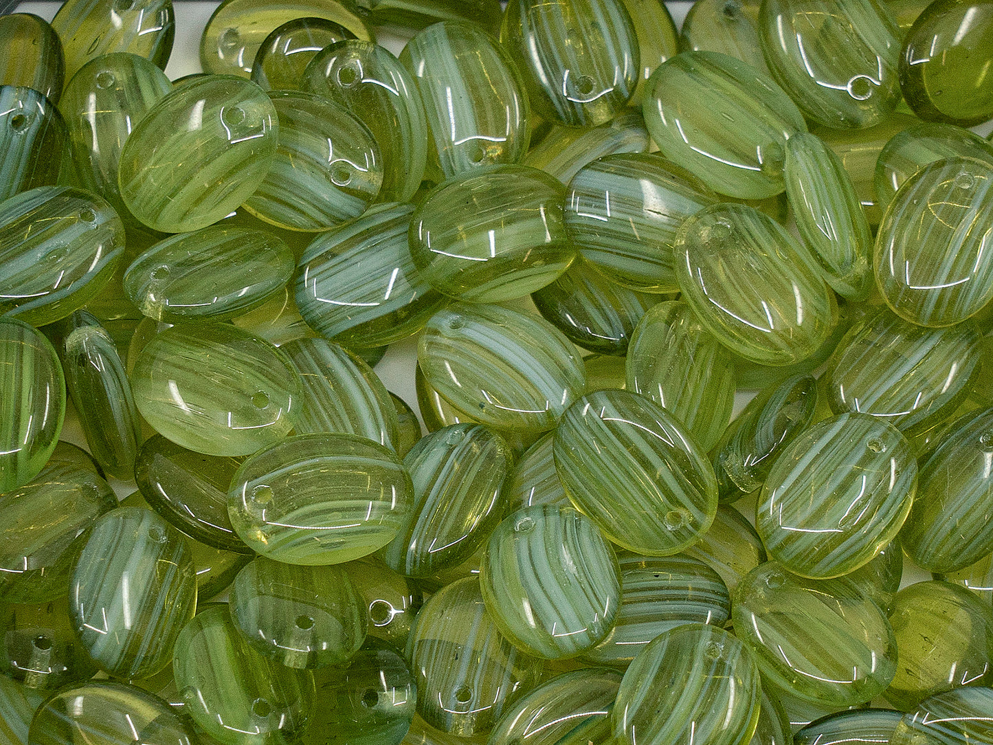 OUTLET Pressed Beads, mm, Glass, Czech Republic