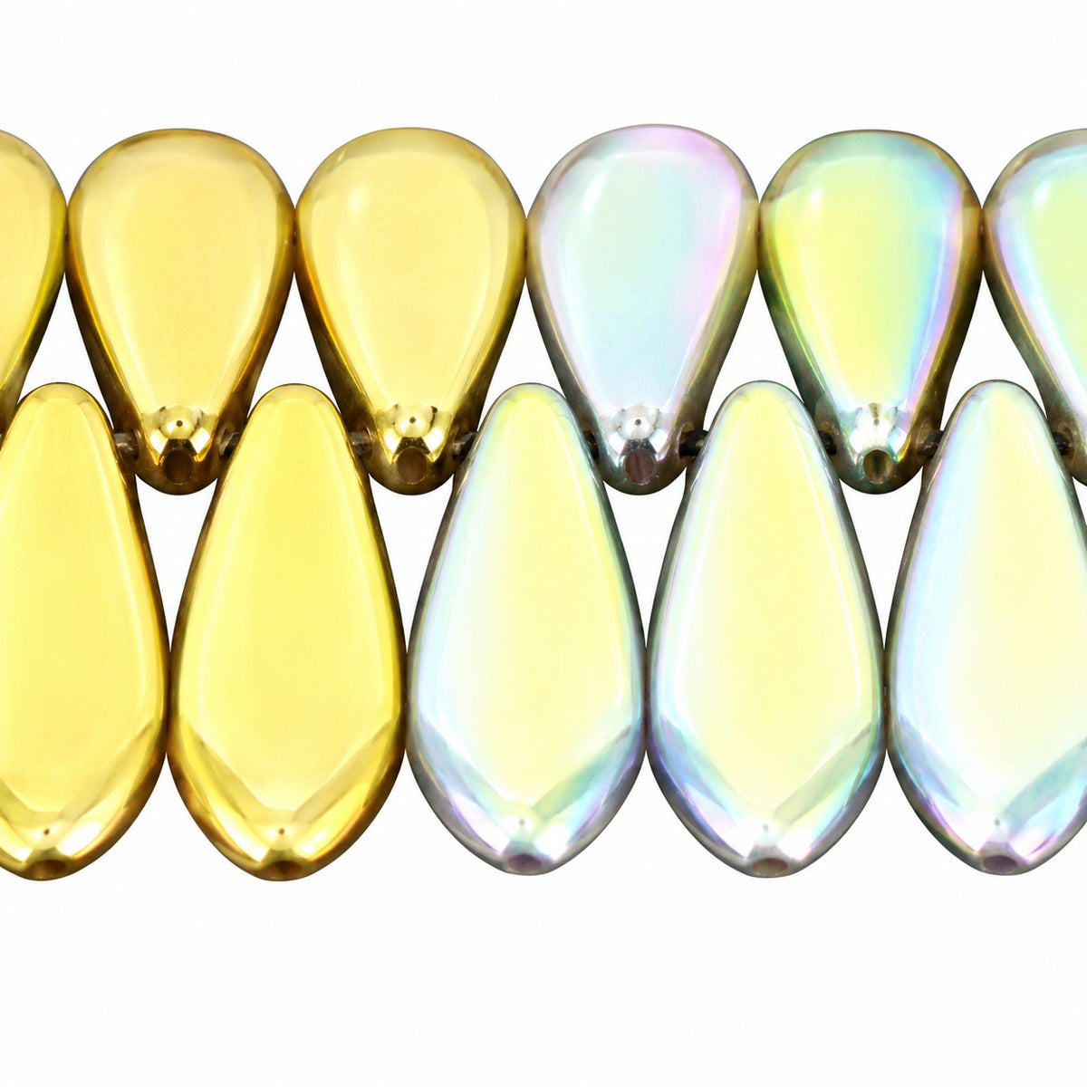 Dagger Beads, Crystal 98557 (00030-98557), Glass, Czech Republic