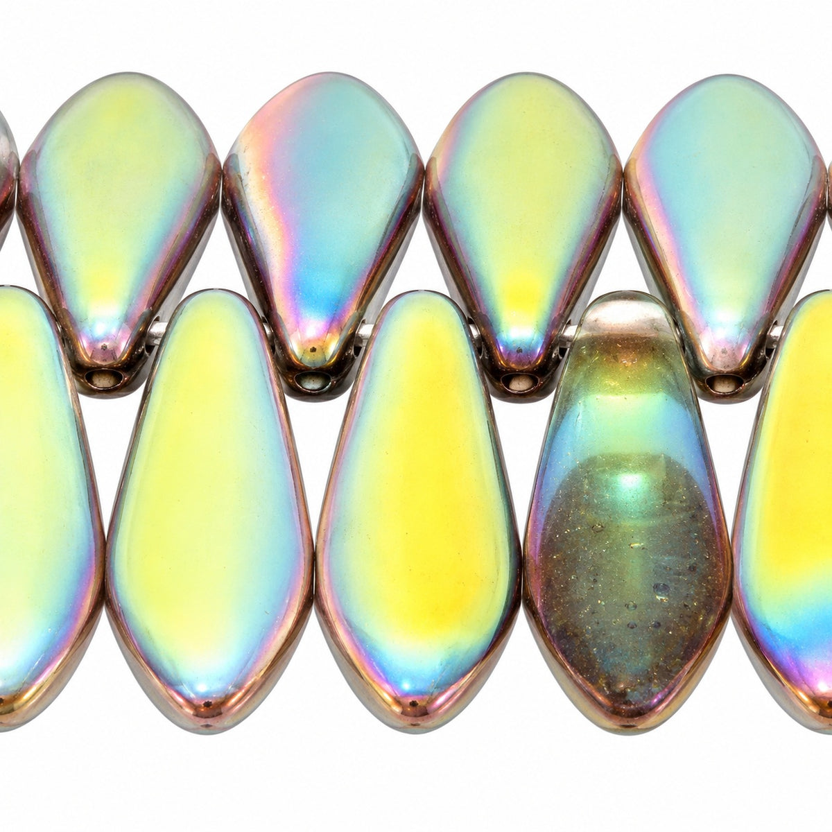 Dagger Beads, Crystal 28136 (00030-28136), Glass, Czech Republic