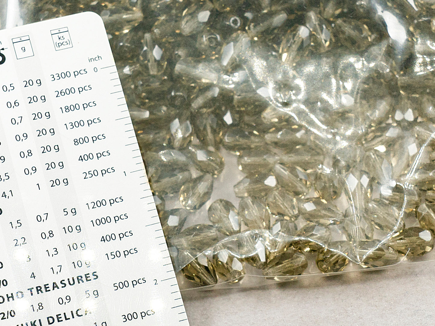 アウトレット 250g ファセットファセットファイヤーポリッシュオーバルビーズ、10 x 7 mm、グレー(40010)、ガラス、チェコ共和国