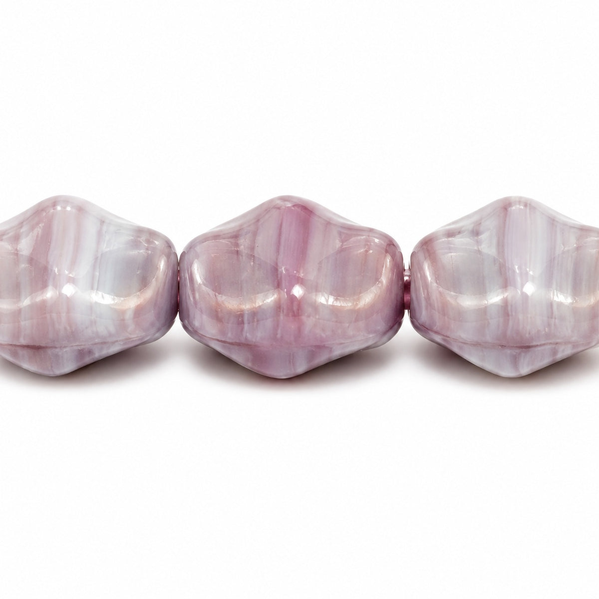 Big Oval Beads, X1893 (x1893), Glass, Czech Republic