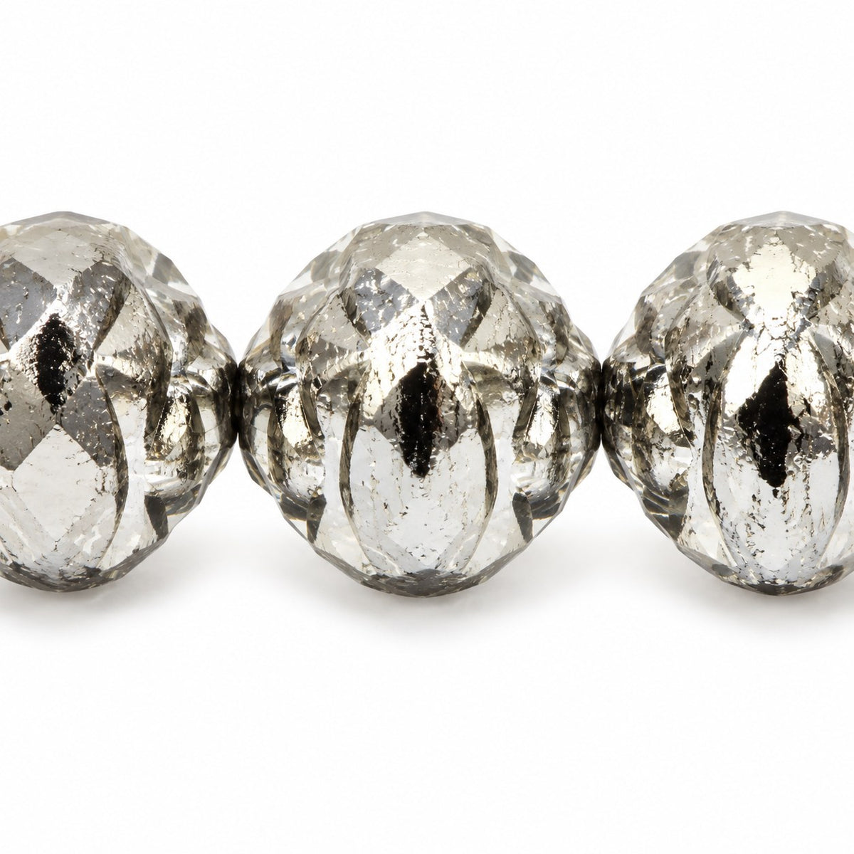 Faceted Fire Polished Beads Special Cut, Turquise 27400 (63120-27400), Glass, Czech Republic