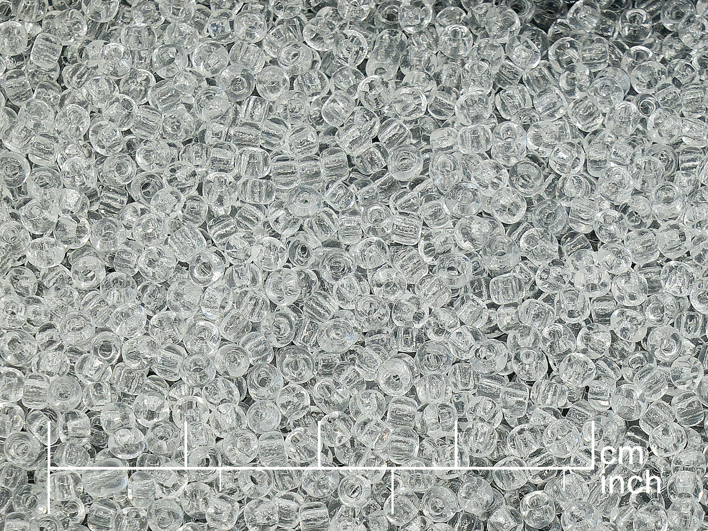 アウトレット ロカイユ シードビーズ プレシオサ オルネラ サイズ 8/0 クリスタルホワイト (00050) ガラス チェコ共和国