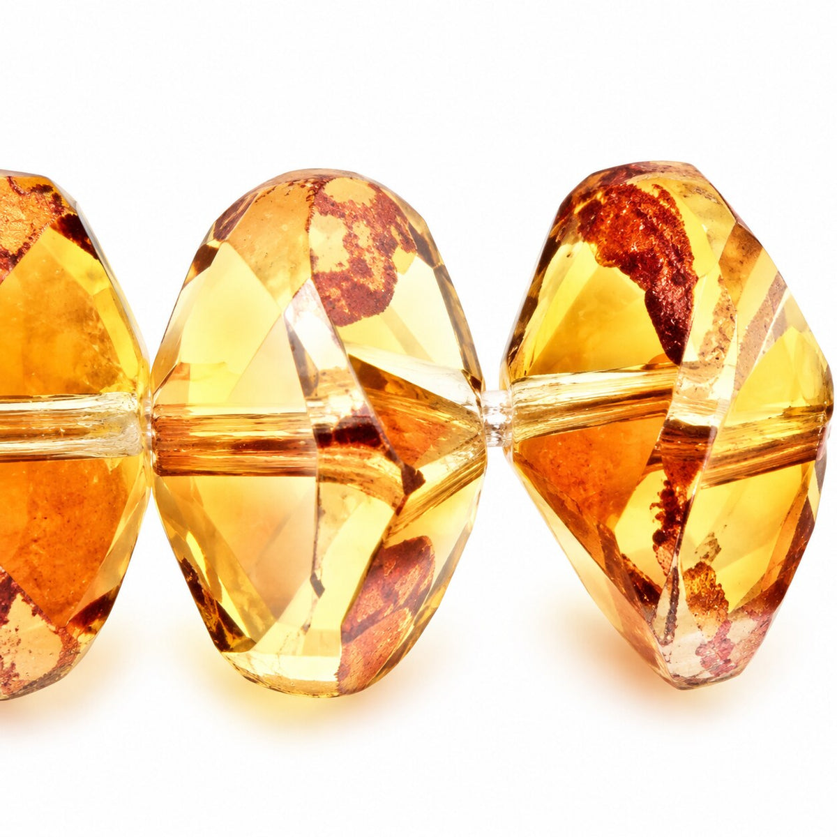 Faceted Special Cut Beads Rivoli, Transparent Pink 22501 (70100-22501), Glass, Czech Republic
