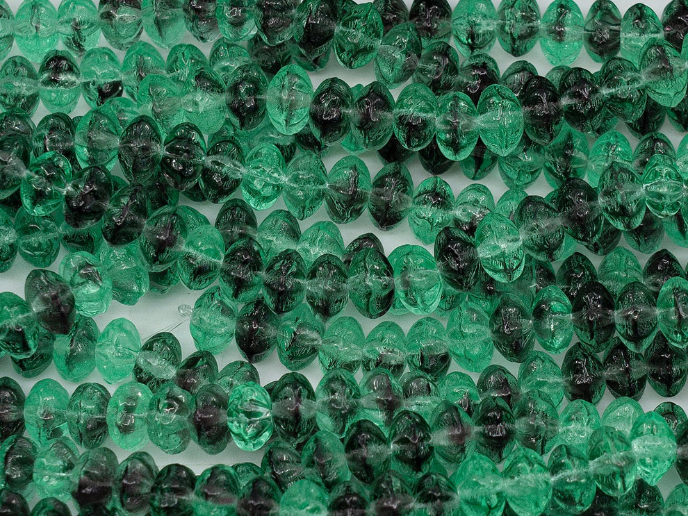 OUTLET 10 克圆形垫珠,6 x 6 毫米,50810 黑色 (50810-23980),玻璃,捷克共和国