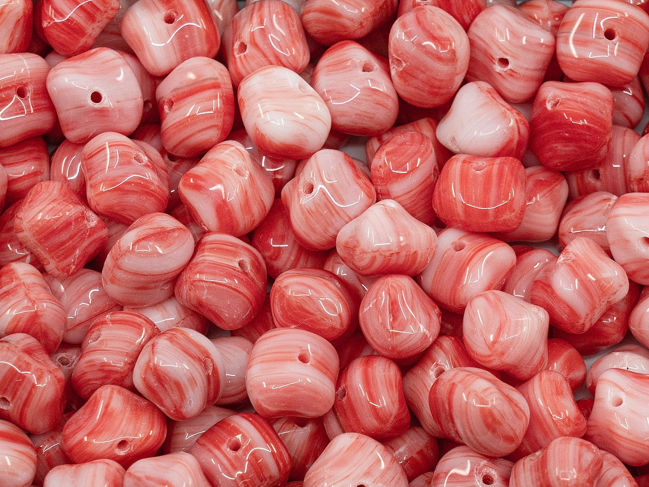 OUTLET Pressed Beads, mm, Glass, Czech Republic