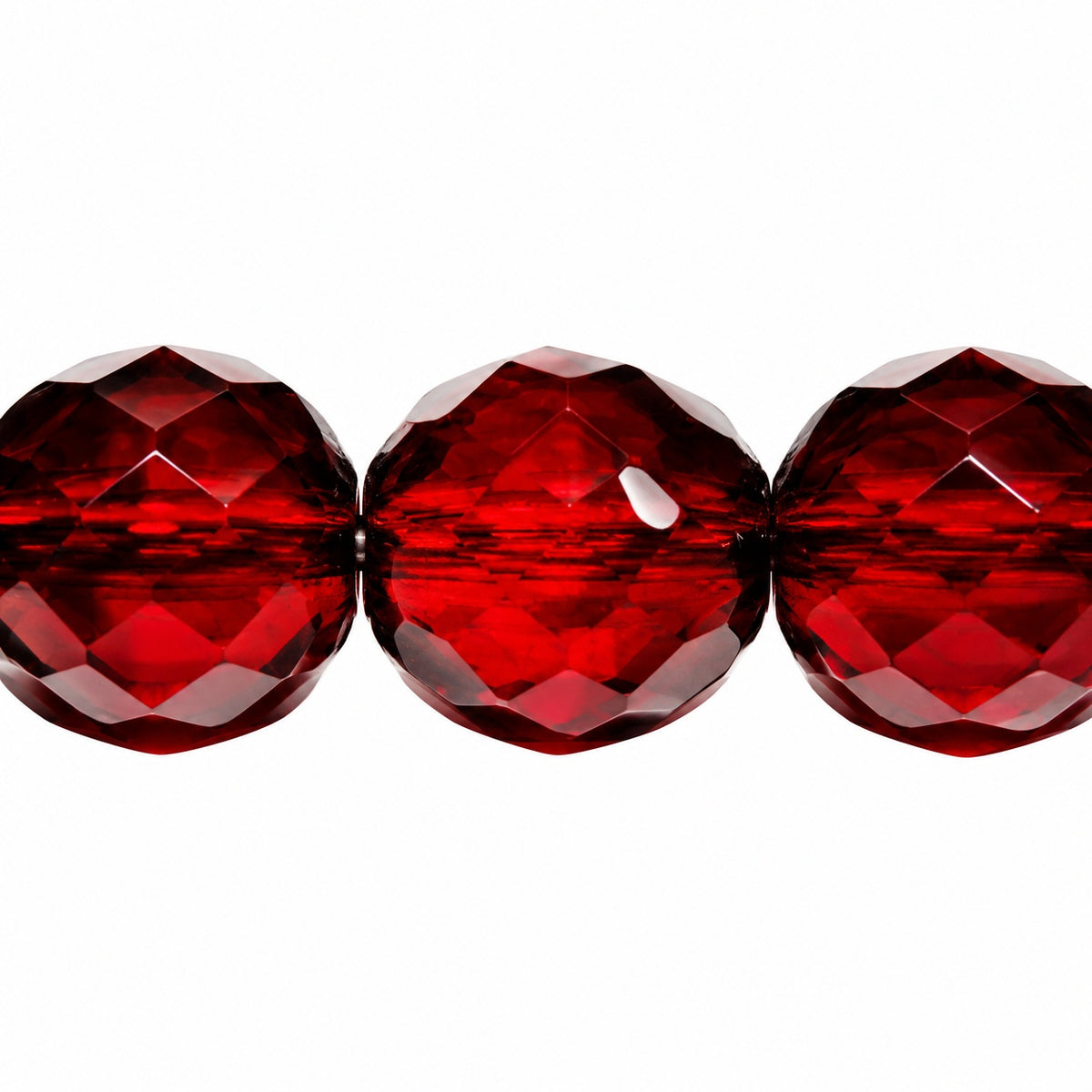 Faceted Round Fire Polished Beads, T0770 (t0770), Glass, Czech Republic