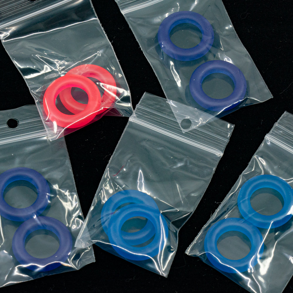 アウトレット 5グラム フィッシュリング プレスガラスビーズ(Oビーズまたはデミラウンド)、20 x 20 mm、クリスタルパープル(00030-パープル)、ガラス、チェコ共和国