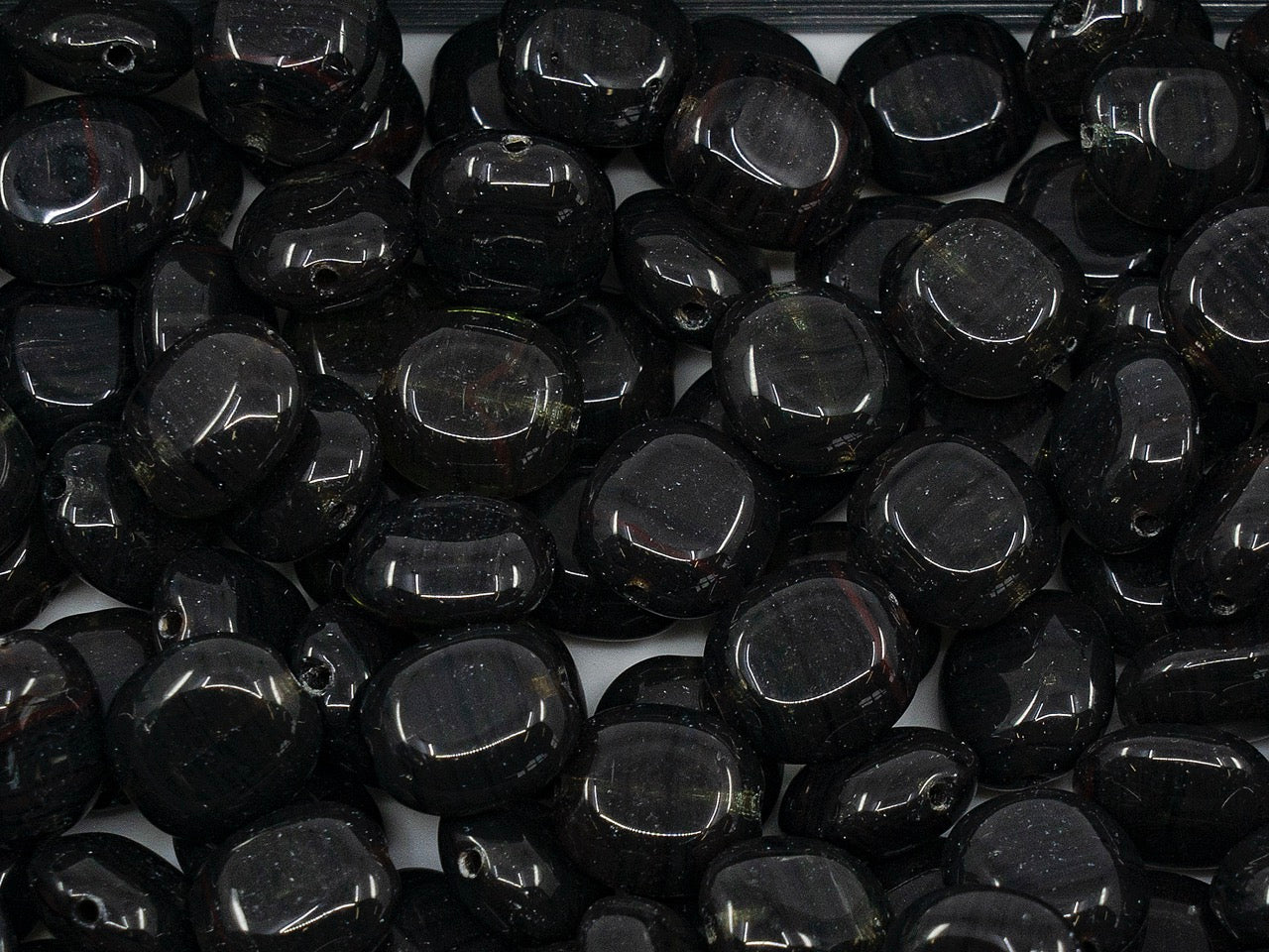 OUTLET Pressed Beads, mm, Glass, Czech Republic