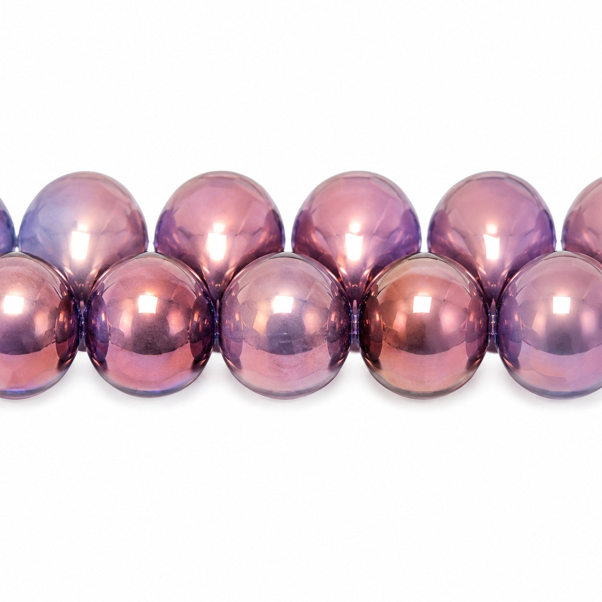 Drop Beads, X1749 Purple (x1749-15726), Glass, Czech Republic