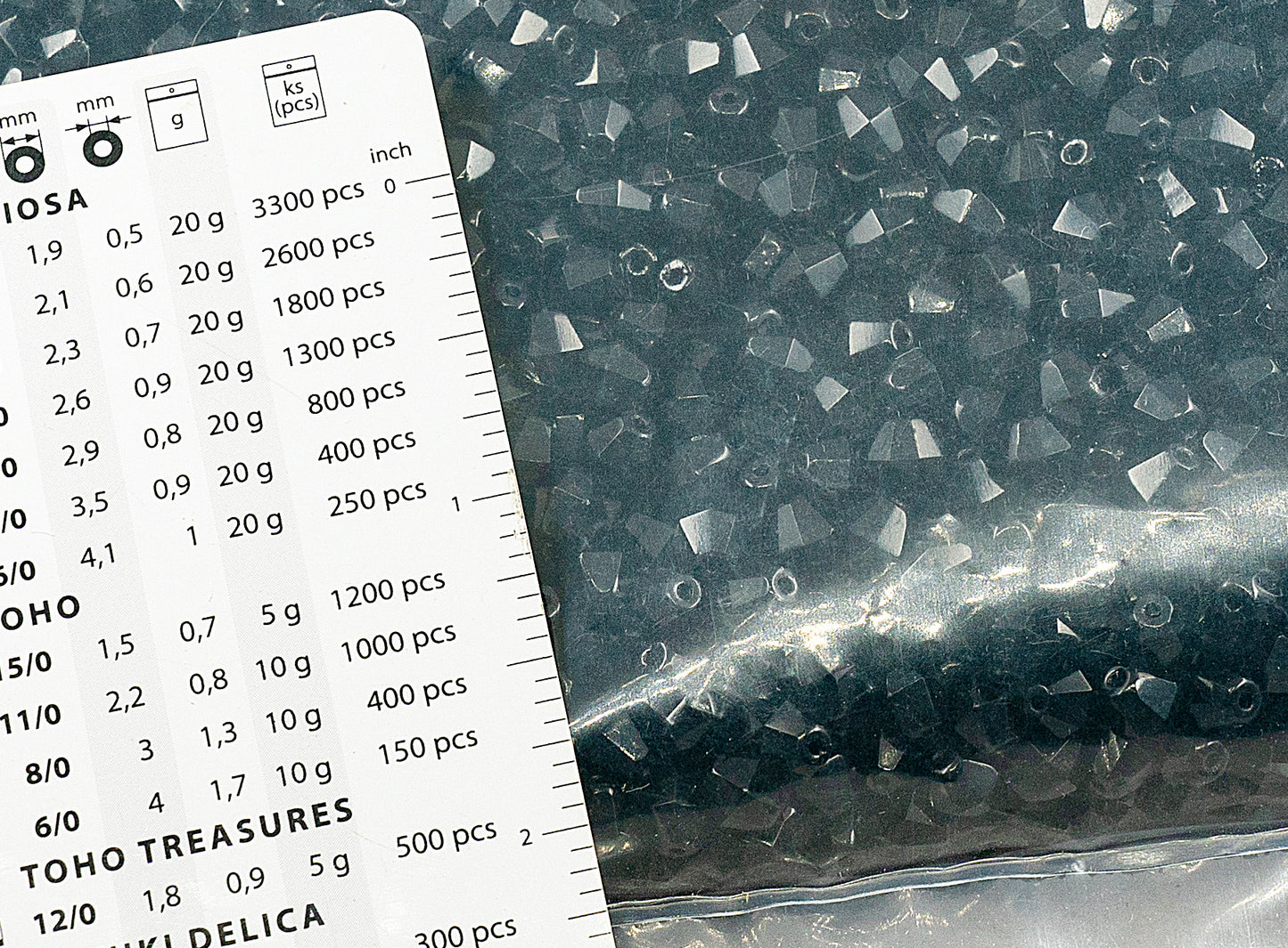 アウトレット 250g バイコーン ファセット ファイアポリッシュ ビーズ バイコーン、6 x 6 mm、ブラック (23980)、ガラス、チェコ共和国