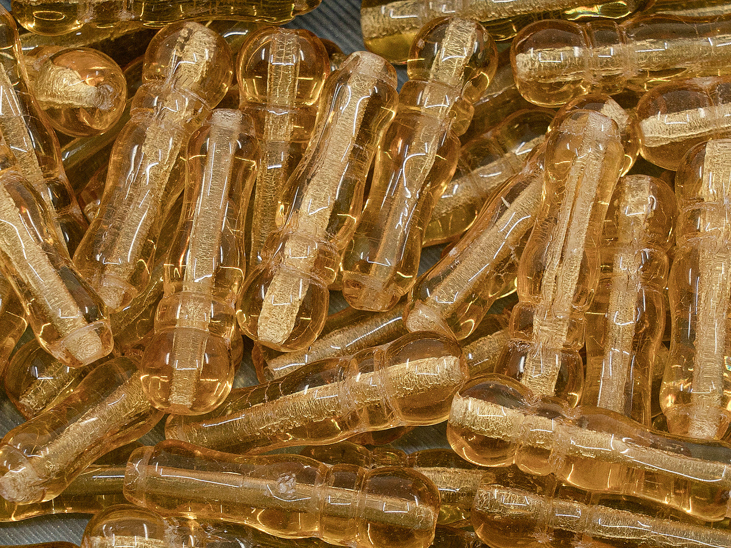 OUTLET Balustre Beads, mm, Glass, Czech Republic