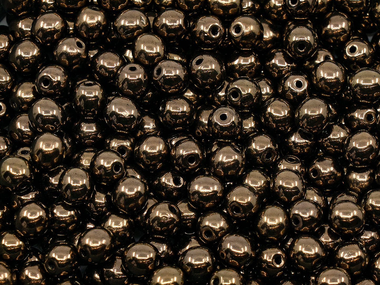 OUTLET Round Beads, 6 mm, Glass, Czech Republic