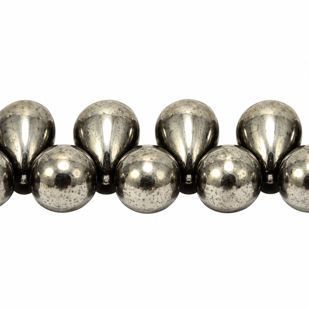 Drop Beads, Black Platin (23980-13702), Glass, Czech Republic