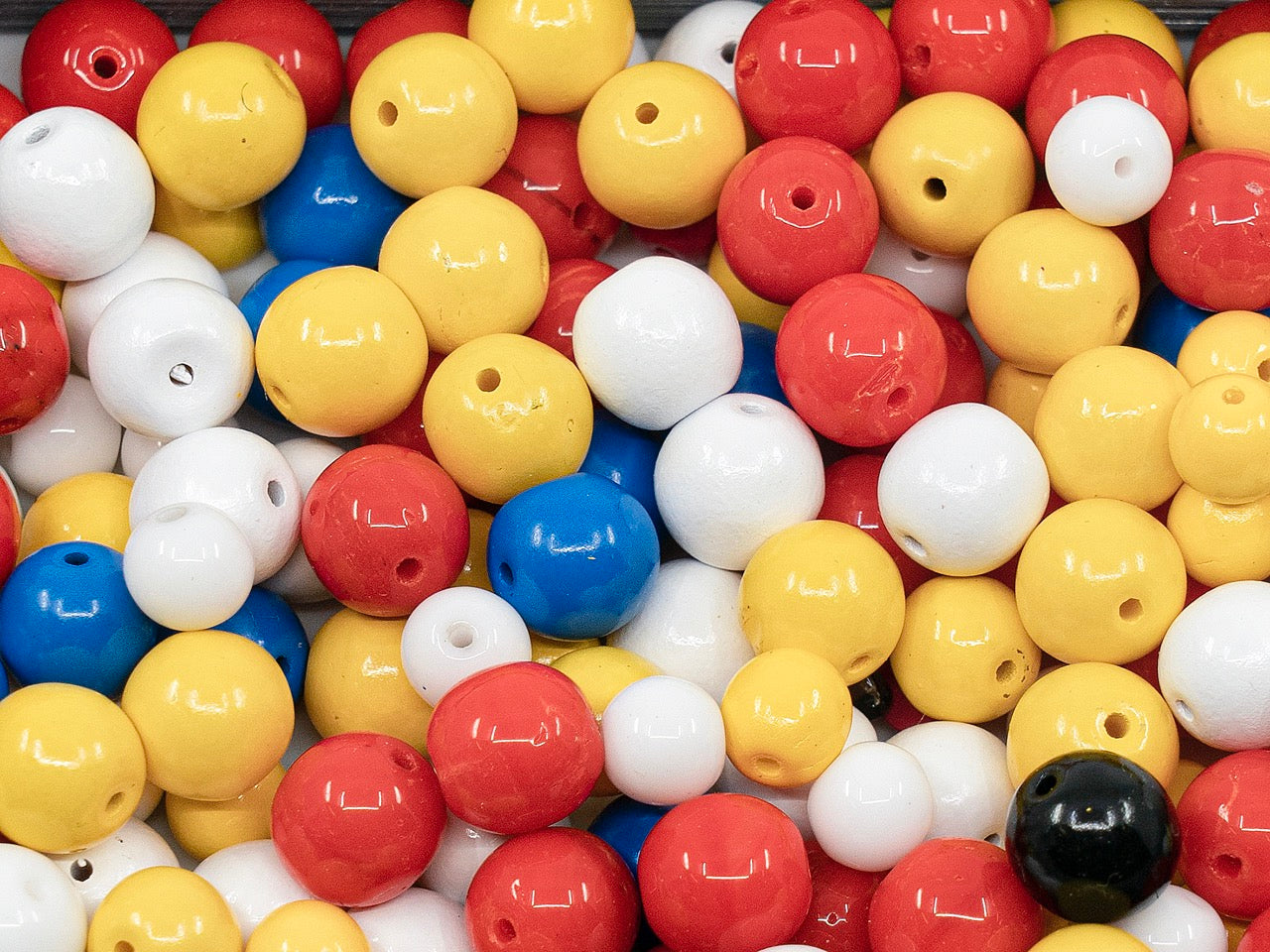 OUTLET Round Beads, 6 mm, Glass, Czech Republic