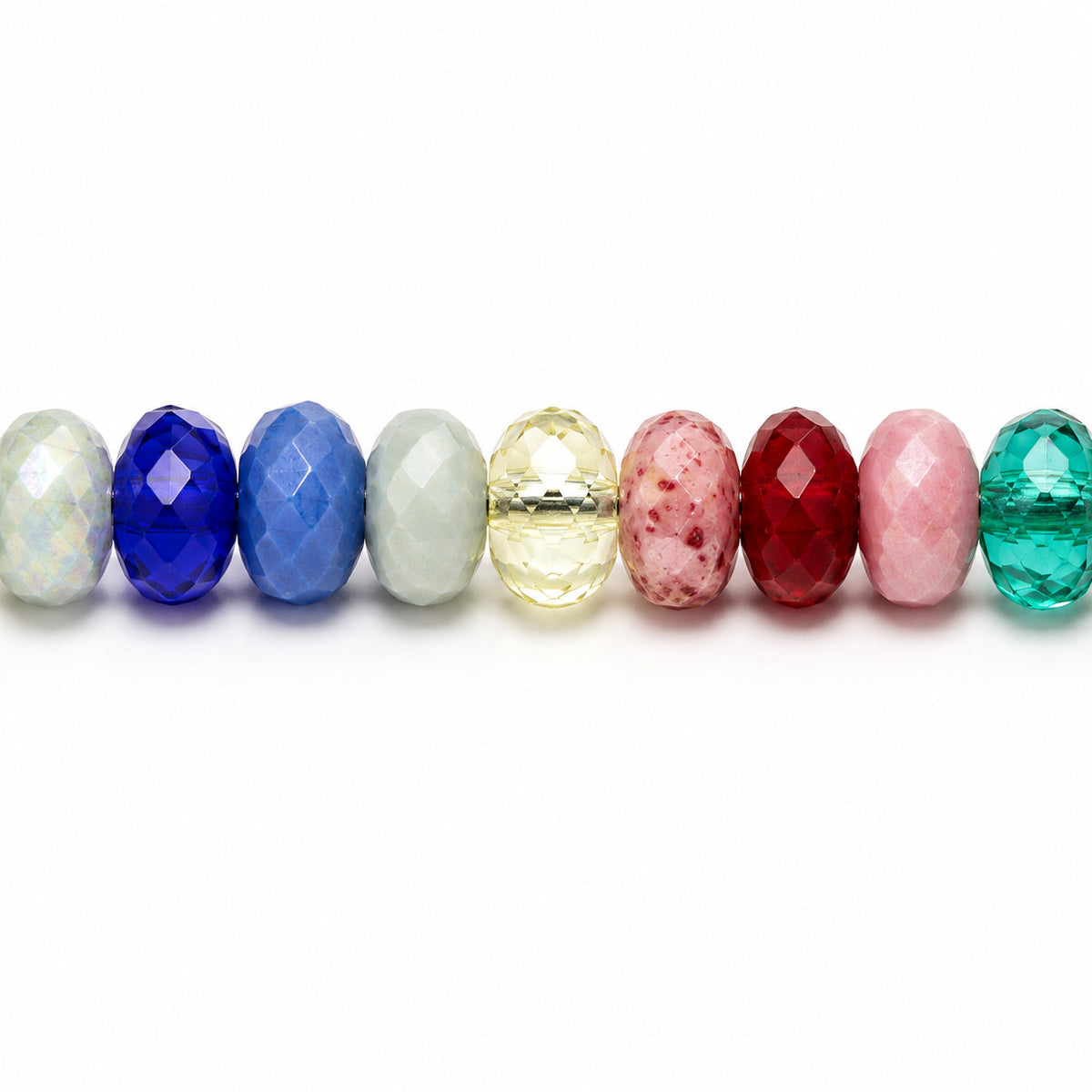 Special Cut Faceted Fire Polished Beads, X2570 (x2570), Glass, Czech Republic