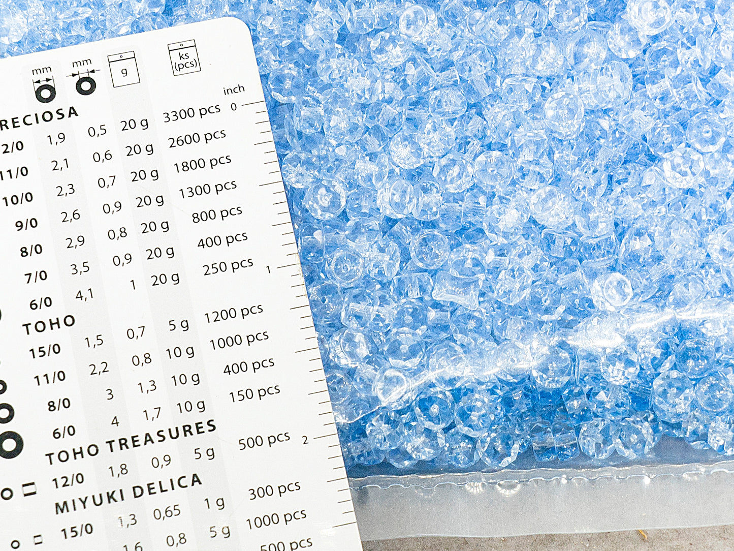 アウトレット 250g ファセットファセットファイヤーポリッシュロンデルビーズ、6 x 3 mm、透明ブルー(30020)、ガラス、チェコ共和国