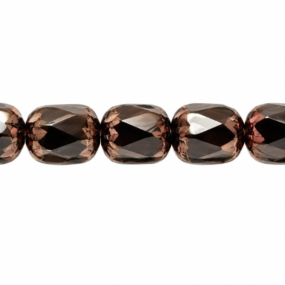 Faceted Fire Polished Beads Special Cut, Black Purple (23980-15726), Glass, Czech Republic