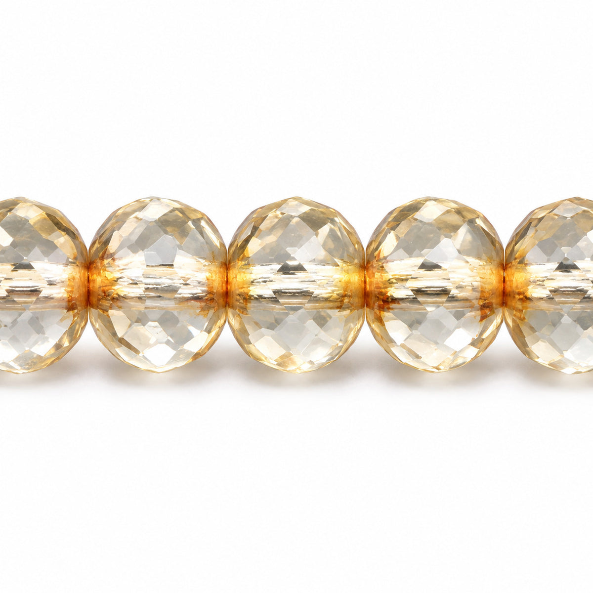 Rondelle Faceted Fire Polish Beads, Crystal Rembrandt Travertin (00030-43500), Glass, Czech Republic