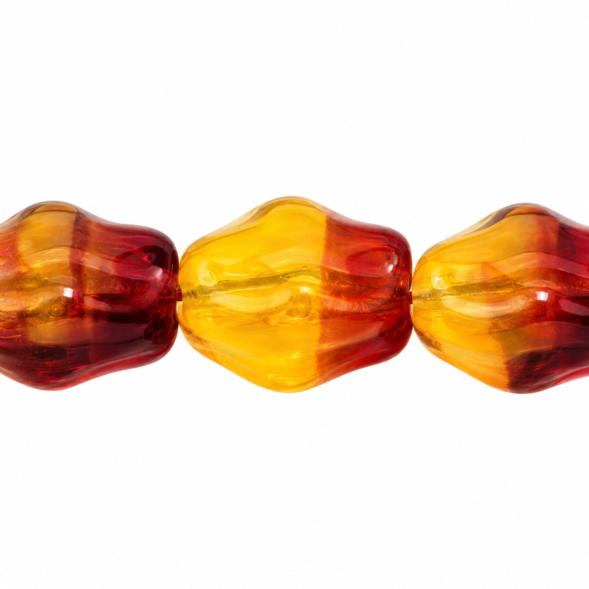 Big Oval Beads, T0630 (t0630), Glass, Czech Republic