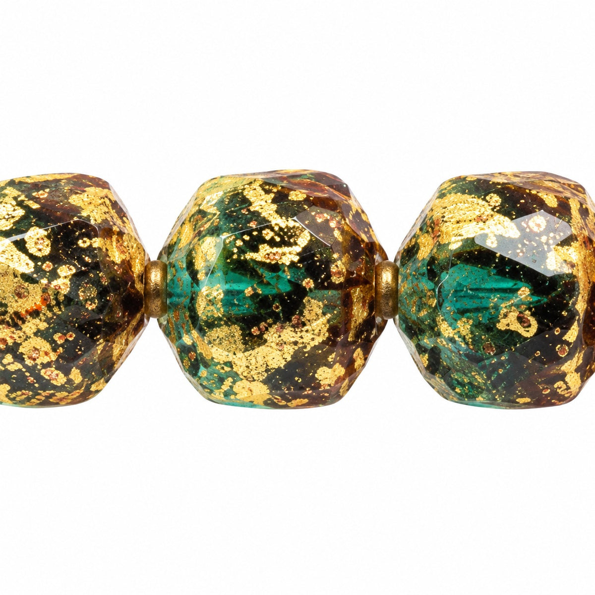 Cathedral Faceted Fire Polished Beads Special Cut, X1015 47901 (x1015-47901), Glass, Czech Republic
