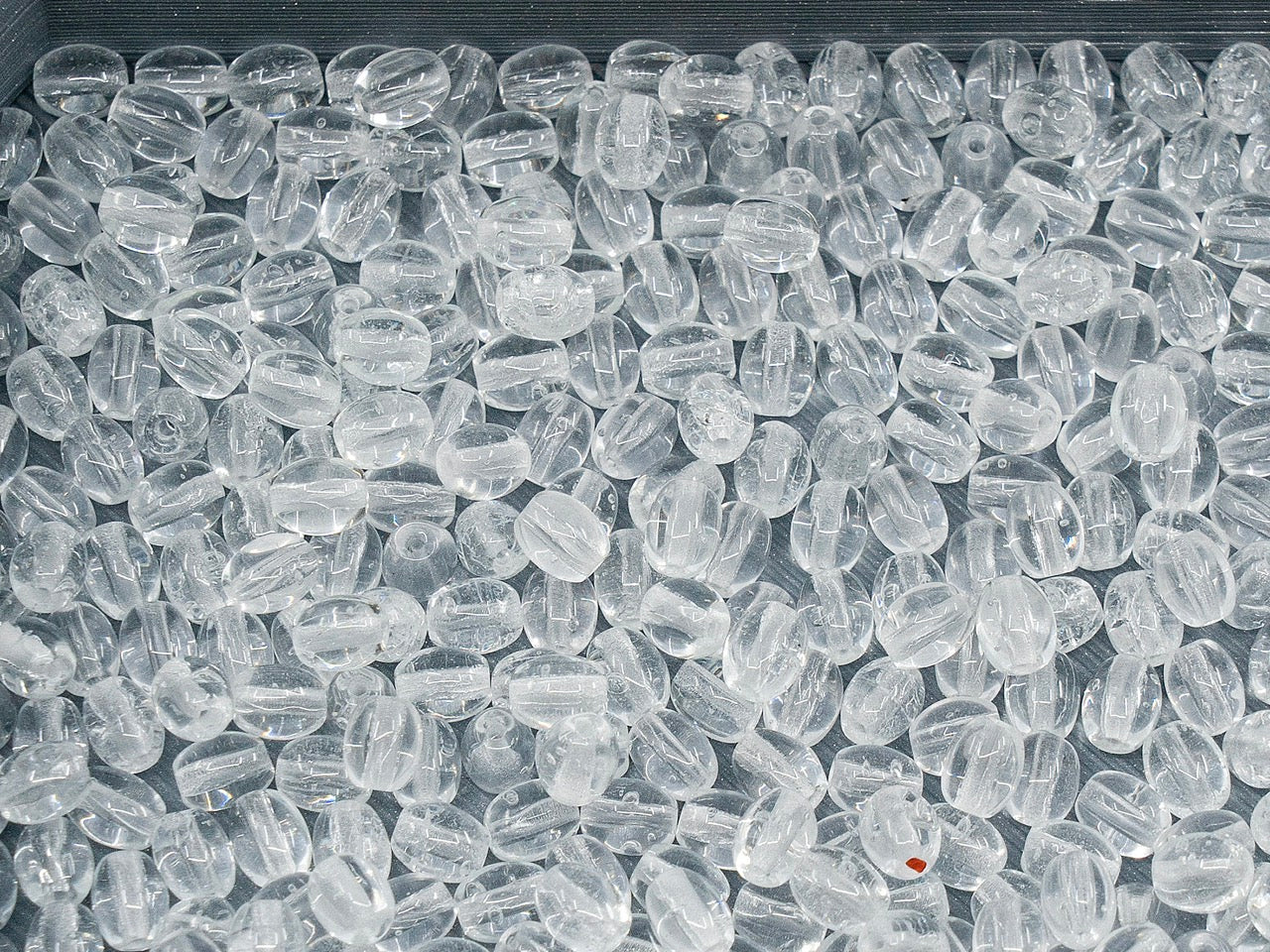 OUTLET Pressed Beads, mm, Glass, Czech Republic