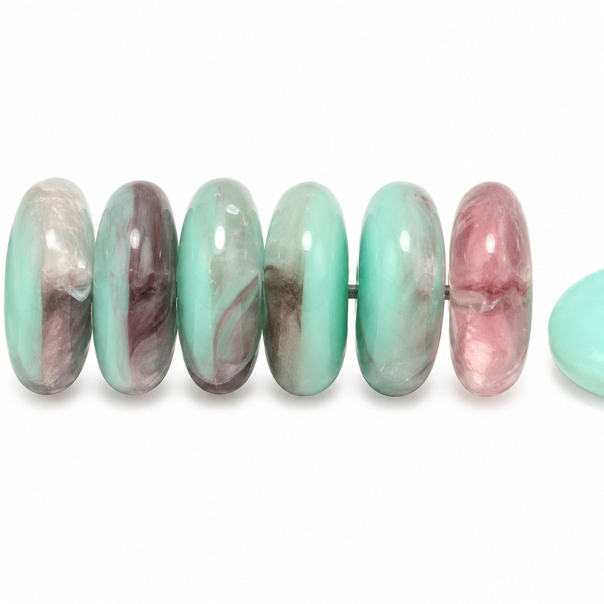 Space Disk Beads, X1598 (x1598), Glass, Czech Republic