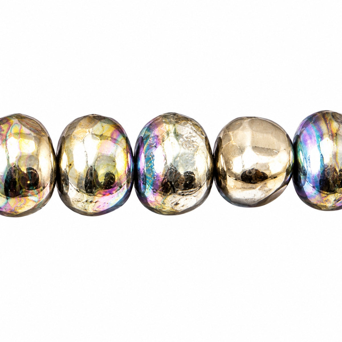 Oval Beads, Black 98554 (23980-98554), Glass, Czech Republic