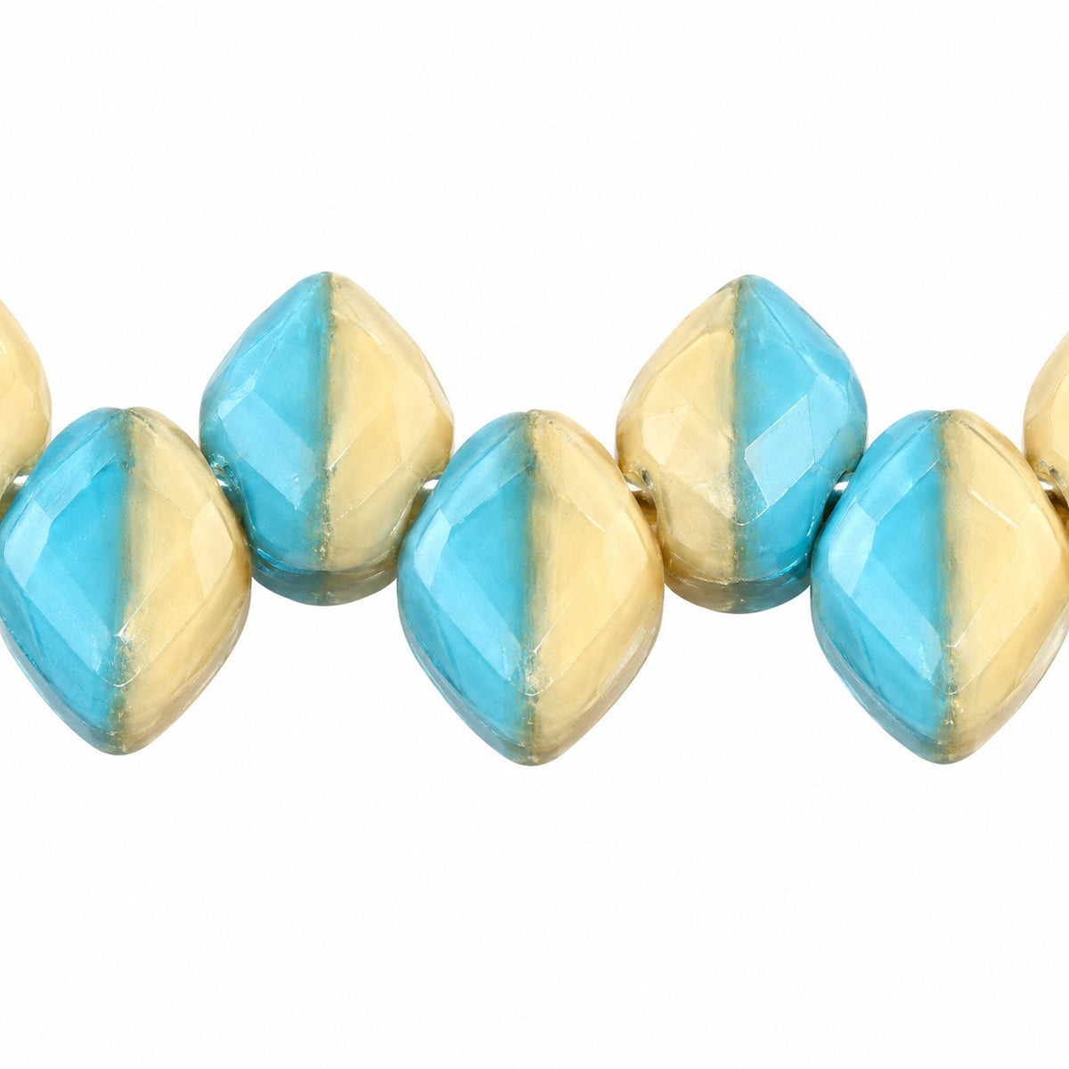 Small Leaf Pressed Beads, X1050 (x1050), Glass, Czech Republic