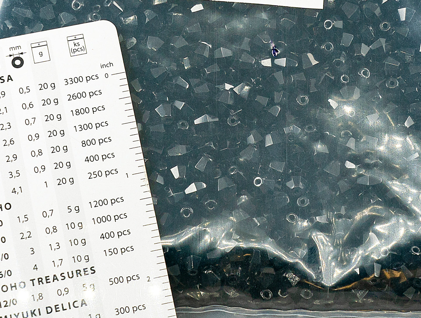 アウトレット 250g バイコーン ファセット ファイアポリッシュ ビーズ バイコーン、6 x 6 mm、ブラック (23980)、ガラス、チェコ共和国