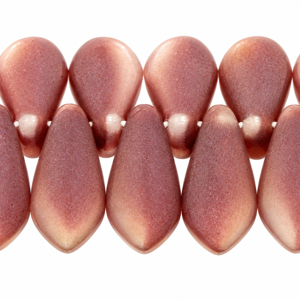Dagger Beads, X1126 Matte (x1126-84110), Glass, Czech Republic