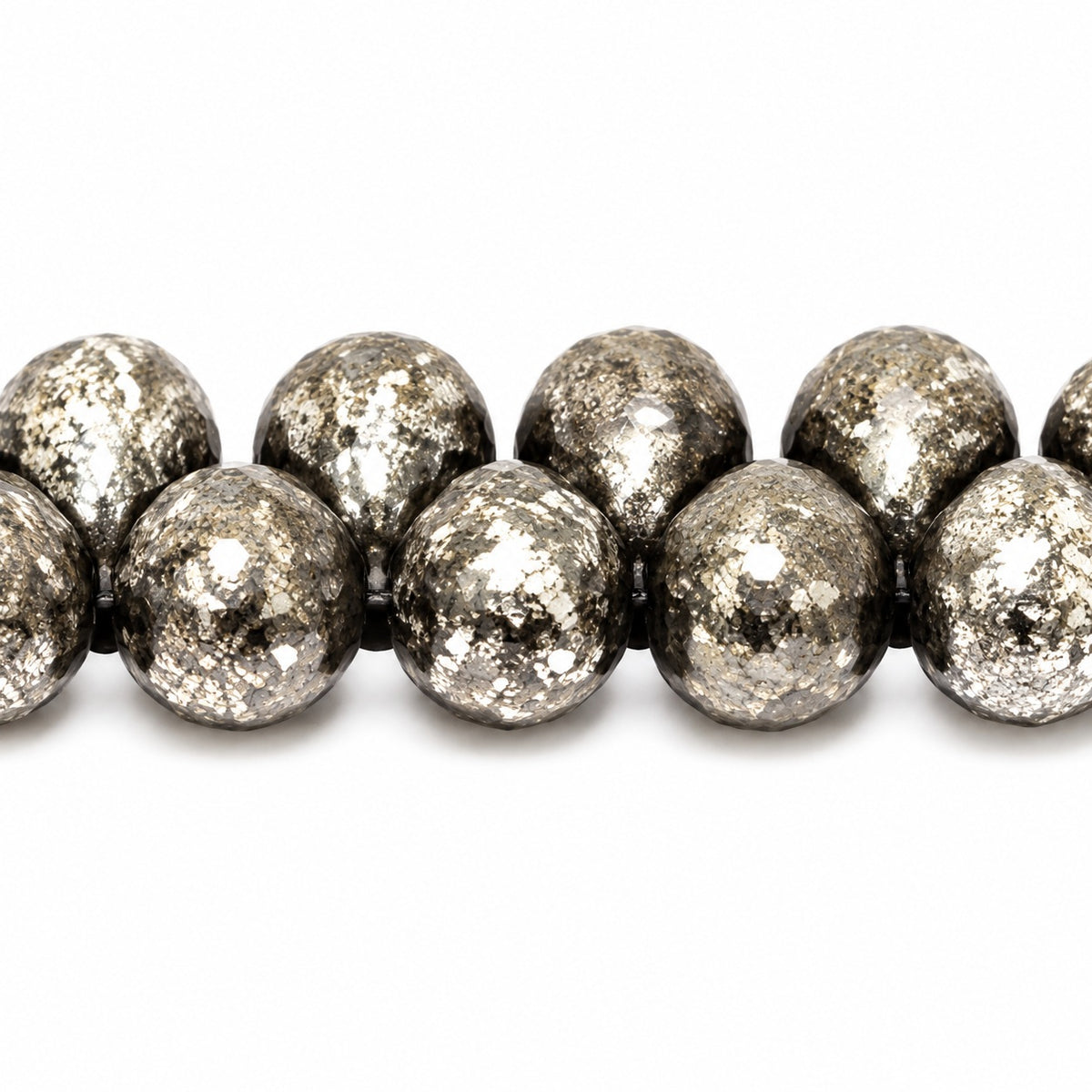 Drop Beads, Black Terracotta Silver (23980-15481), Glass, Czech Republic