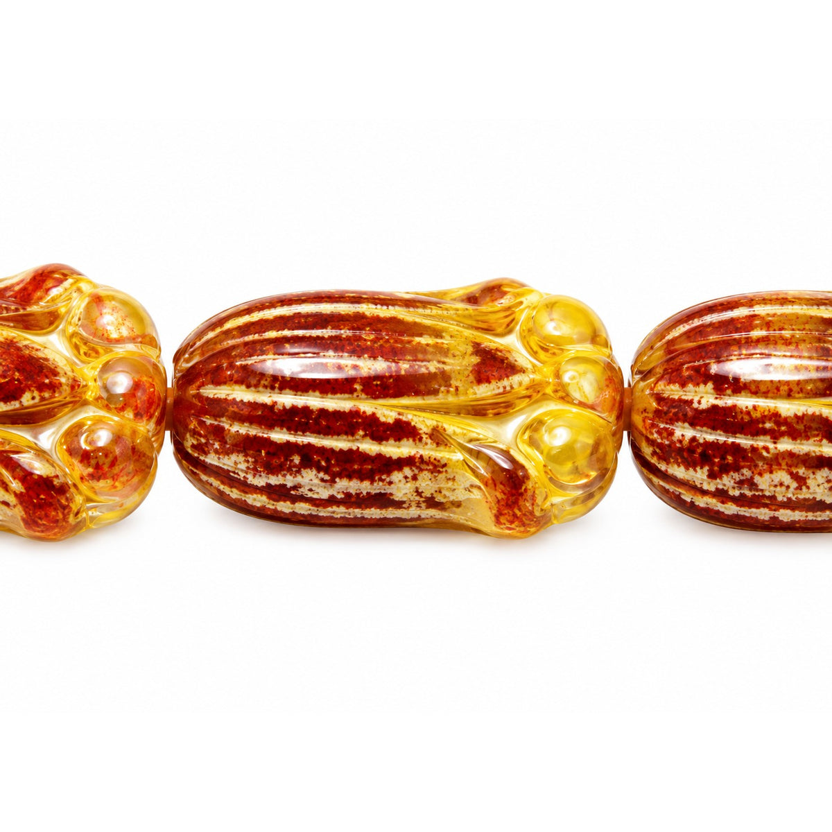 Tulip Flower Beads, X3188 54320 (x3188-54320), Glass, Czech Republic