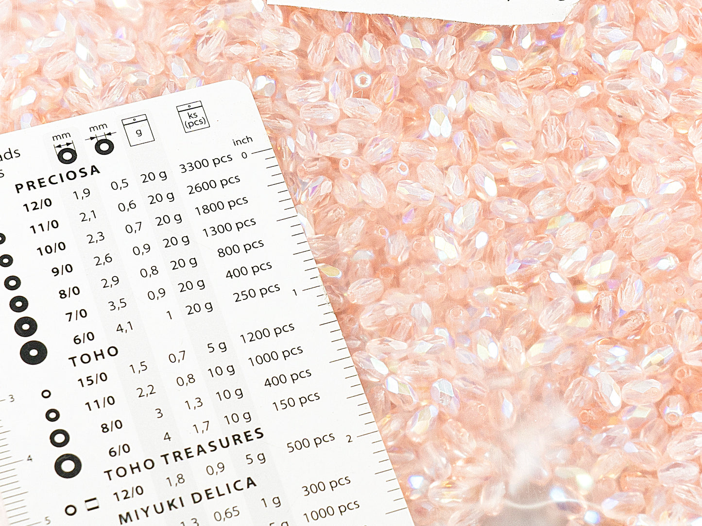 アウトレット 250g ファセット加工 ファイアポリッシュ ロンデルビーズ オリーブ 6 x 4 mm 透明ピンク Ab (70120-28701) ガラス チェコ共和国
