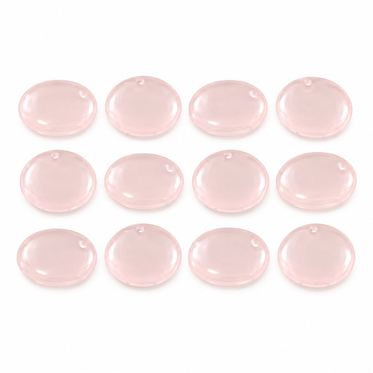Oval Lentil Beads, X1572 (x1572), Glass, Czech Republic