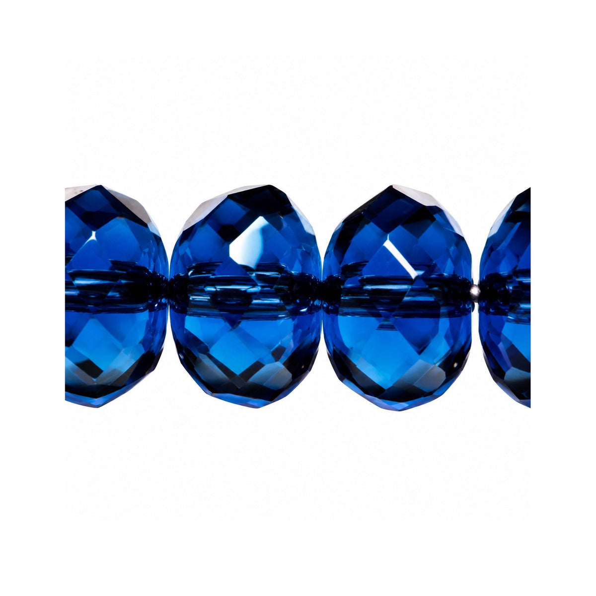 Special Cut Faceted Fire Polished Beads, Transparent Aqua (60080), Glass, Czech Republic